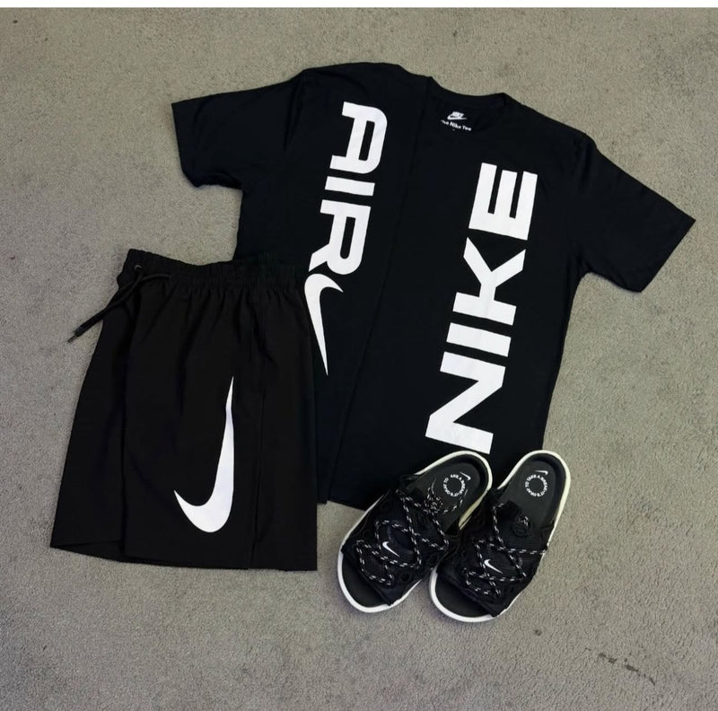 Conjunto NK AIR Preto ( SEM CHINELO )